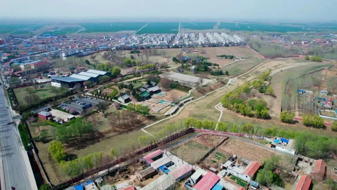 A scenic view of Huaian Sizhoucheng Yizhi