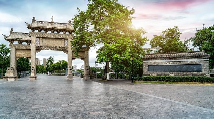 A scenic view of Huaian Suwan Bianqu Zhengfu Jiuzhi