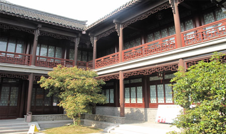 A scenic view of Huaian Suwan Bianqu Zhengfu Jiuzhi
