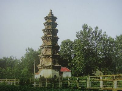 A scenic view of Huaian Yueta