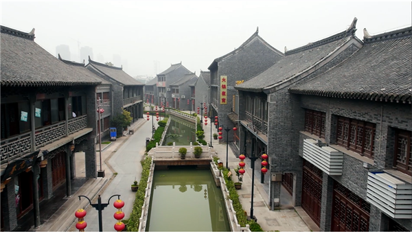 A scenic view of Huaian Zhonggong Zhongyang Huazhong Fenju Jiuzhi