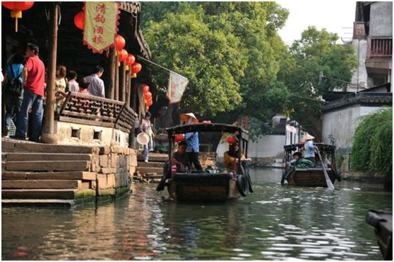 A scenic view of Huaibei Dayunhe Suixi Baishancun Gudao