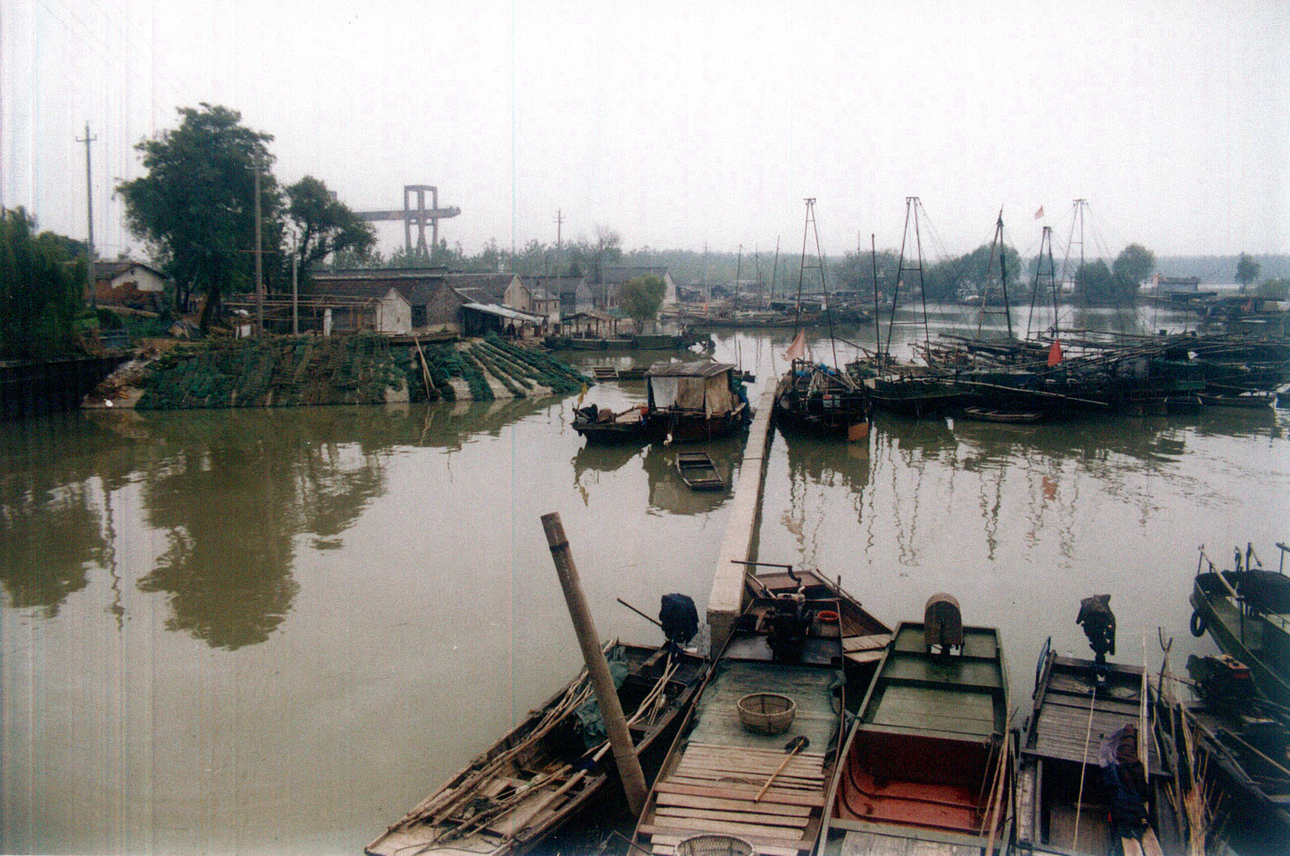 A scenic view of Huaibei Dayunhe Suixi Baishancun Gudao