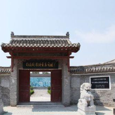 A scenic view of Huaibei Huaihaizhanyi Zongqianwei Huadong Yezhanjun Zhihuibu Jiuzhi
