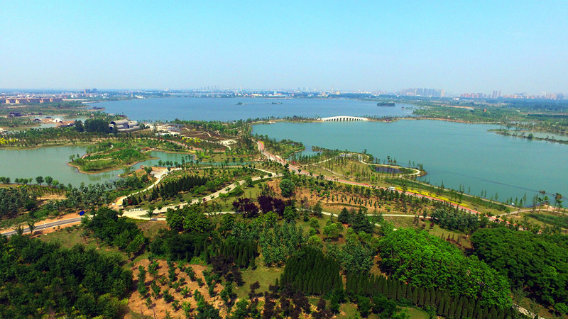 A scenic view of Huaibei Linhuan Chengzhi