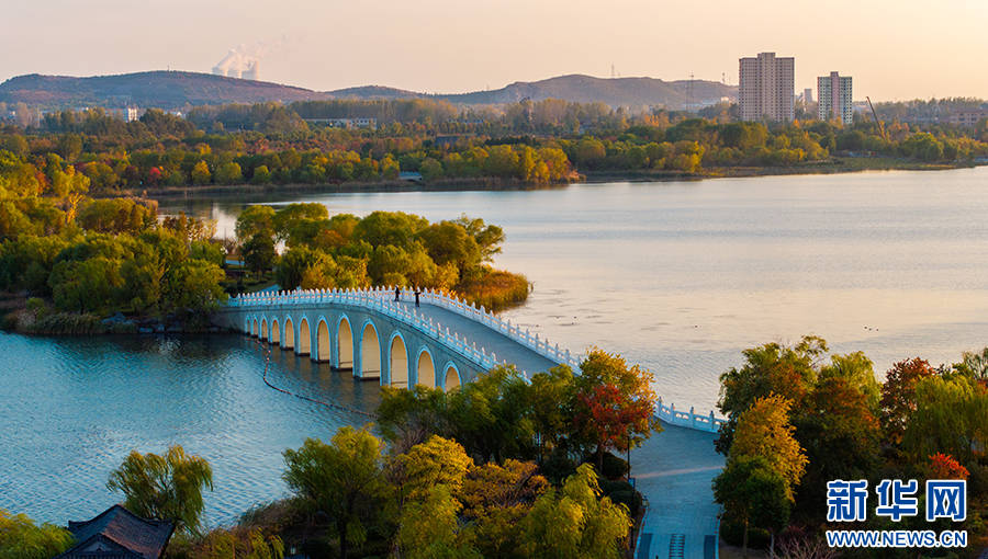 A scenic view of Huaibei Linhuan Chengzhi