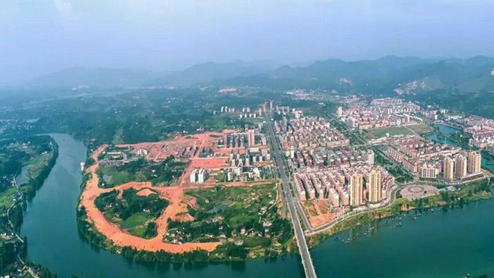 A scenic view of Huaihua Chenzhou Jiaoan Fashengdi
