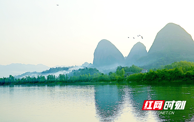 A scenic view of Huaihua Chenzhou Jiaoan Fashengdi