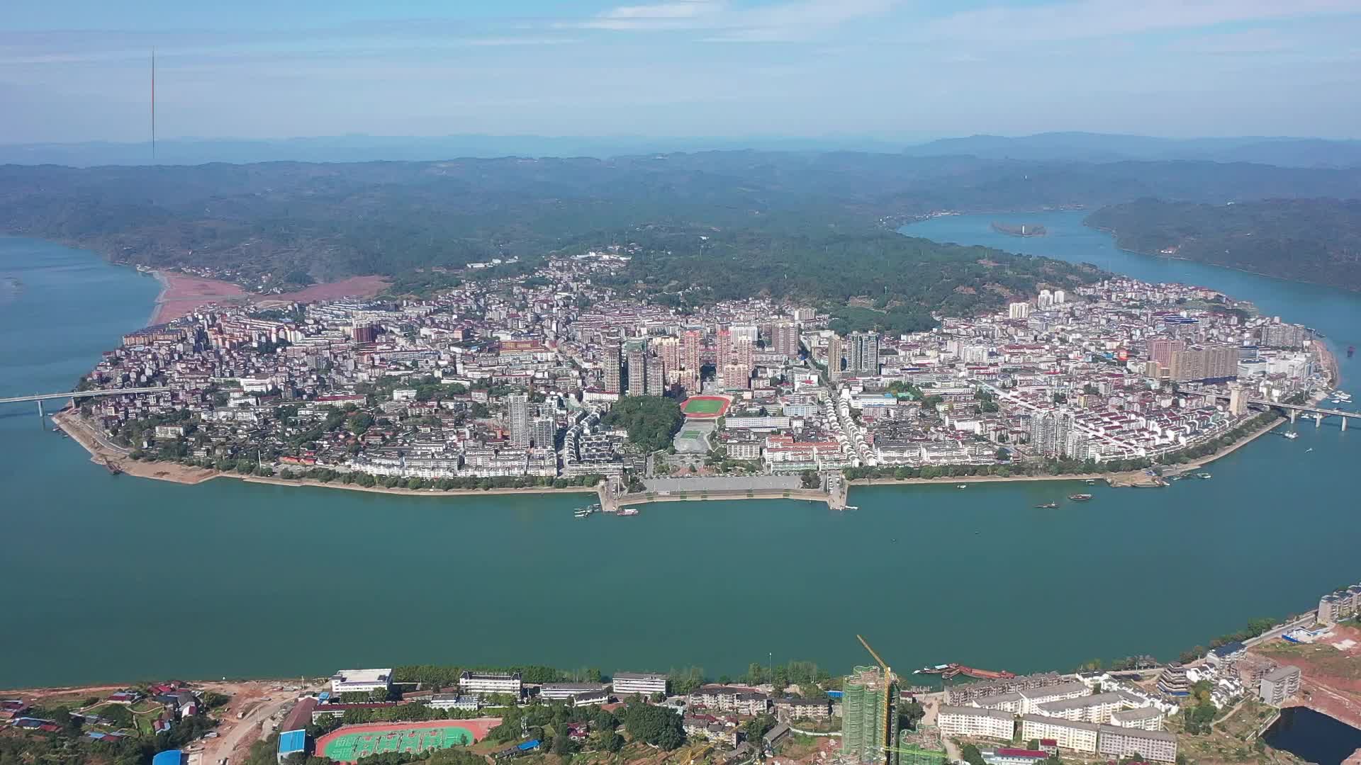 A scenic view of Huaihua Chenzhou Jiaoan Fashengdi