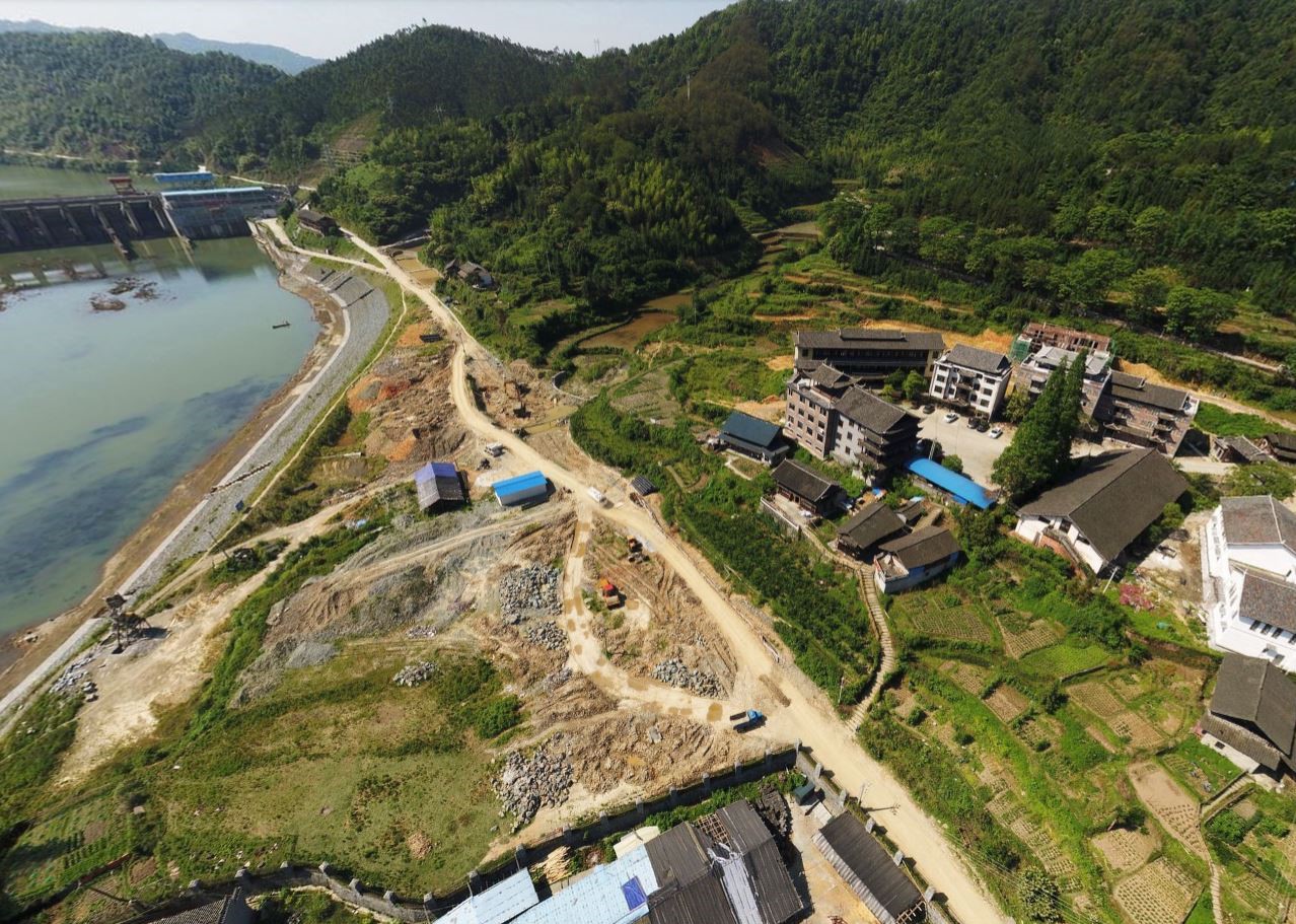 A scenic view of Huaihua Gaoyicun Gujianzhuqun
