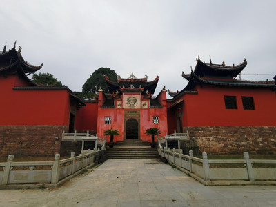 A scenic view of Huaihua Longxingsi