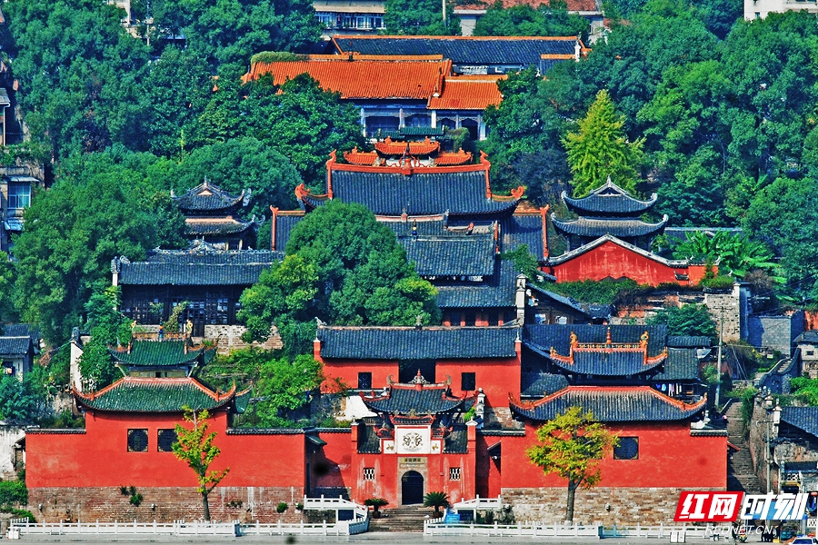 A scenic view of Huaihua Longxingsi