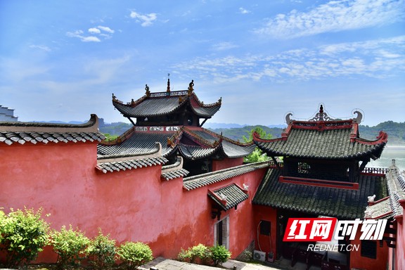 A scenic view of Huaihua Longxingsi