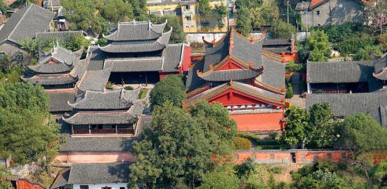 A scenic view of Huaihua Longxingsi