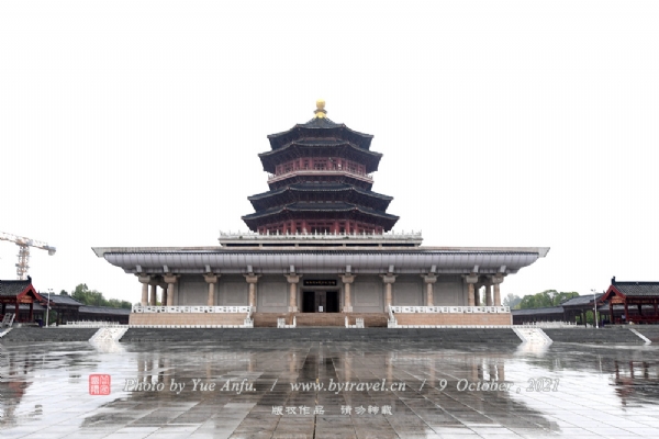 A scenic view of Huaihua Zhijiang Wenmiao