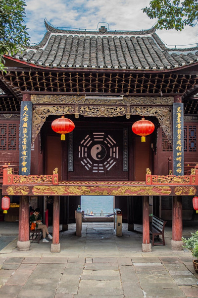 A scenic view of Huaihua Zhijiang Wenmiao
