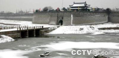 A scenic view of Huainan Shouchuncheng Yizhi