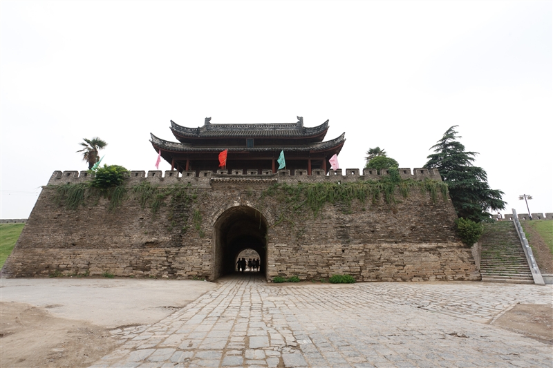 A scenic view of Huainan Shouxian Guchengqiang