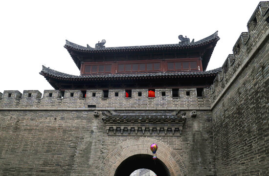 A scenic view of Huainan Shouxian Guchengqiang