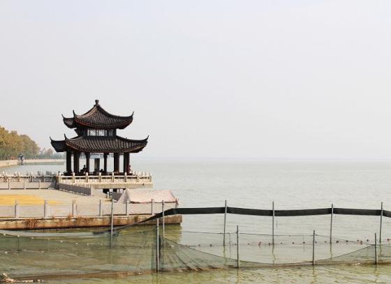 A scenic view of Huainan Shouxian Kongmiao