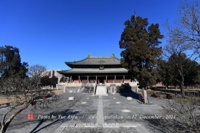 A scenic view of Huangnan Baoan Gutuntian Zhaibao Gujianzhuqun