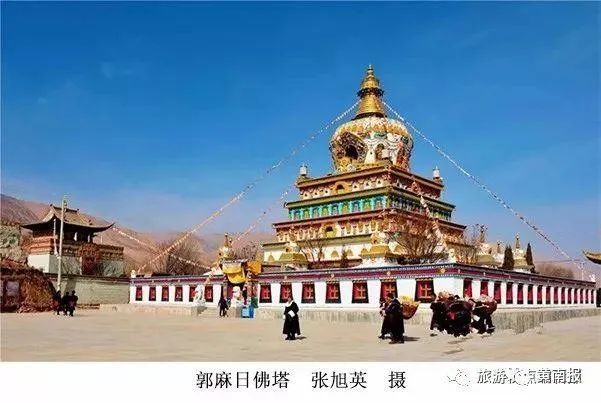 A scenic view of Huangnan Herisi Shijingqiang Ji Herisi Nangla Qianhuyuan