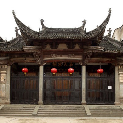 A scenic view of Huangshan Beian Wushi Zongci