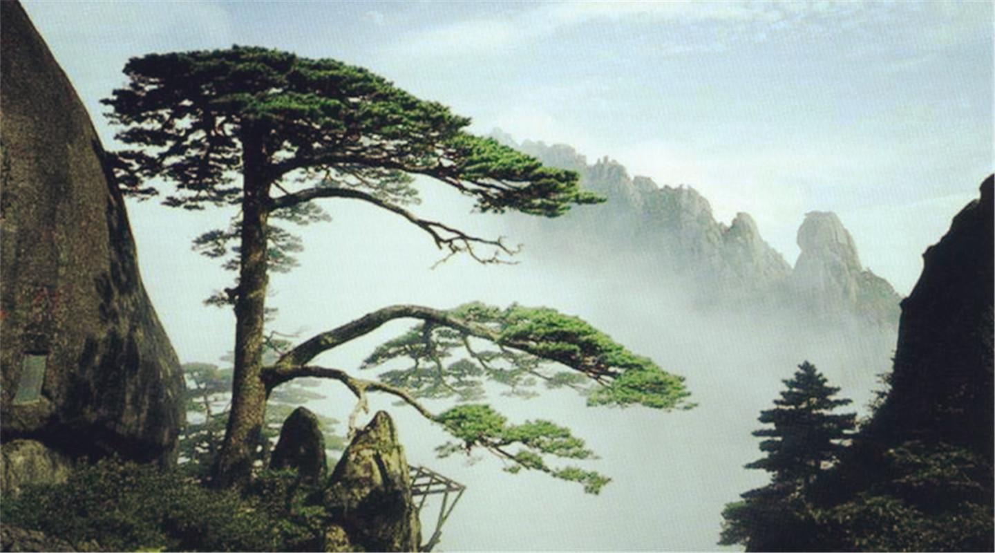 A scenic view of Huangshan Chengdawei Guju