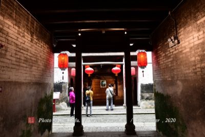 A scenic view of Huangshan Shexian Baoshi Zongci