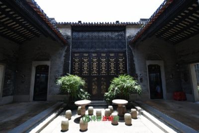 A scenic view of Huangshan Shexian Xushi Zongci