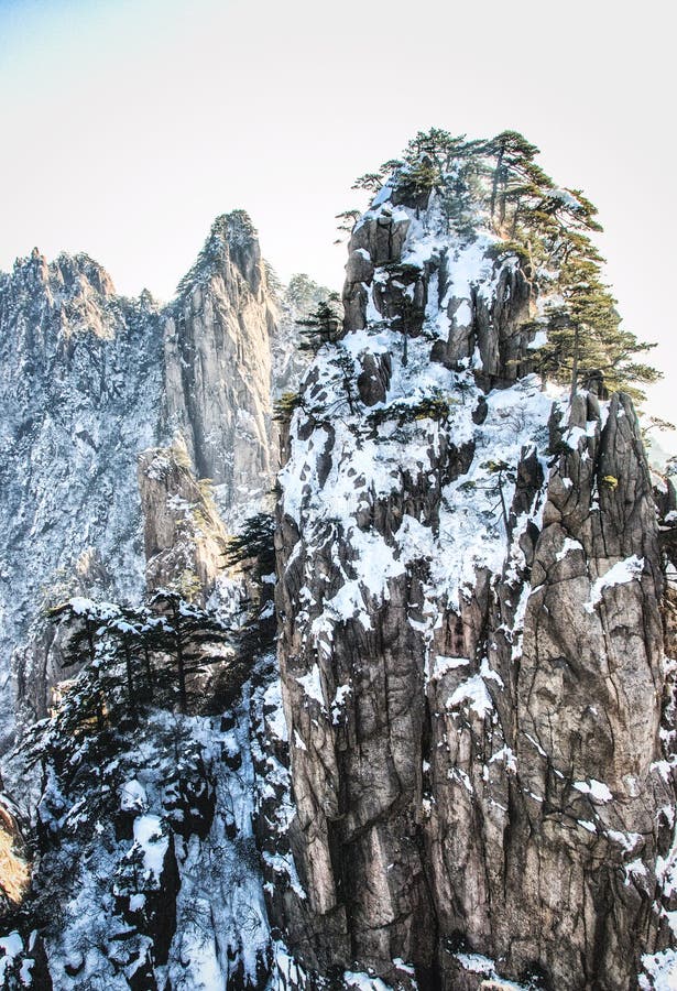 A scenic view of Huangshan Wangyoudun Mu Shike
