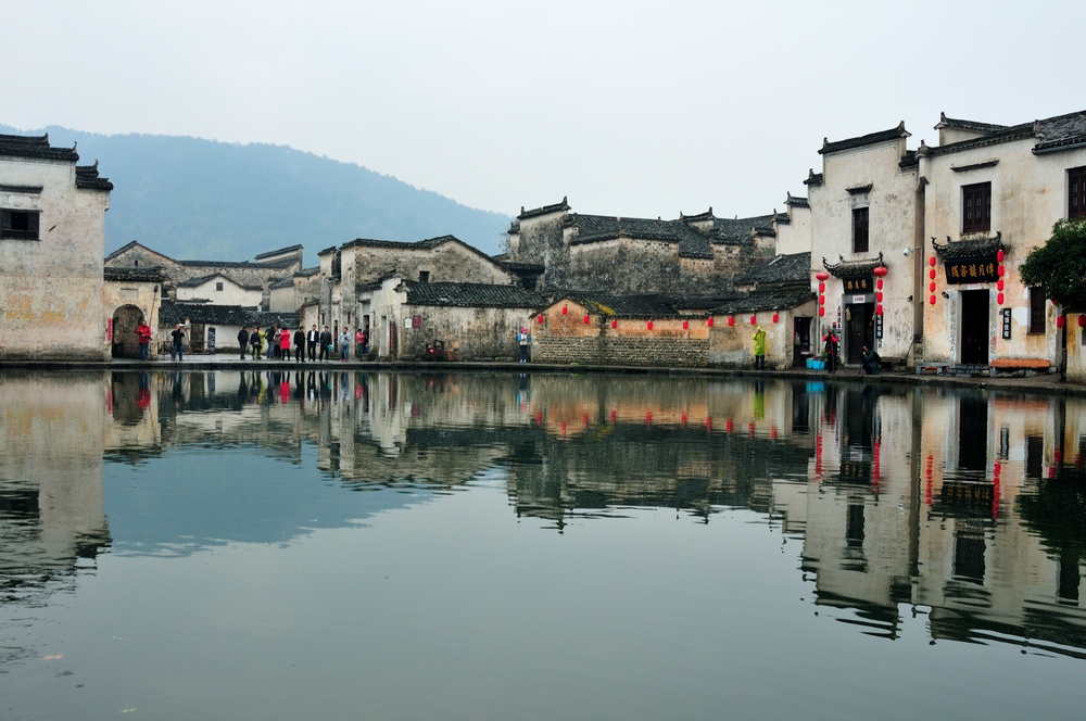 A scenic view of Huangshan Xidi Cun Gu Jianzhuqun