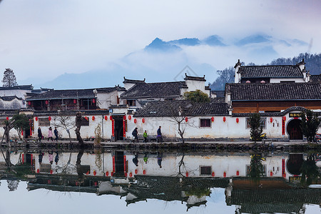 A scenic view of Huangshan Xidi Cun Gu Jianzhuqun