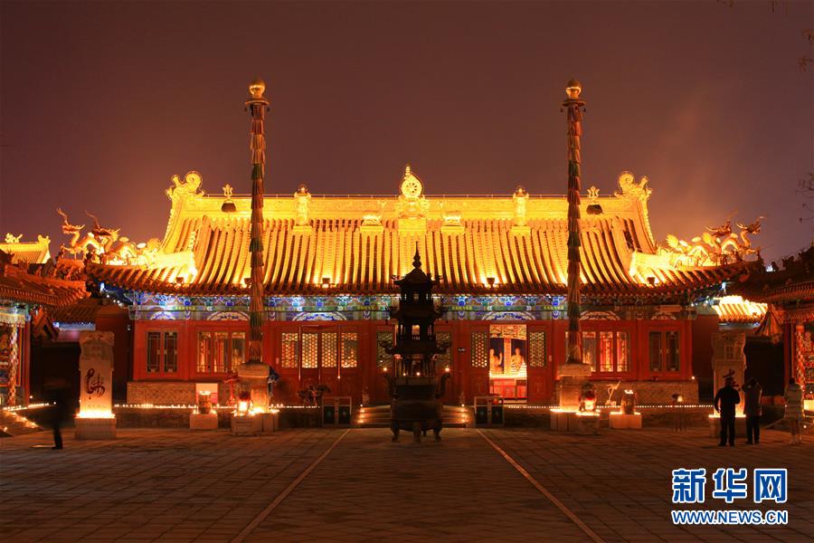 A scenic view of Huhehaote Dazhao
