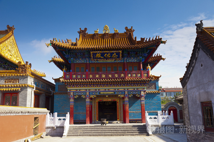 A scenic view of Huhehaote Dazhao