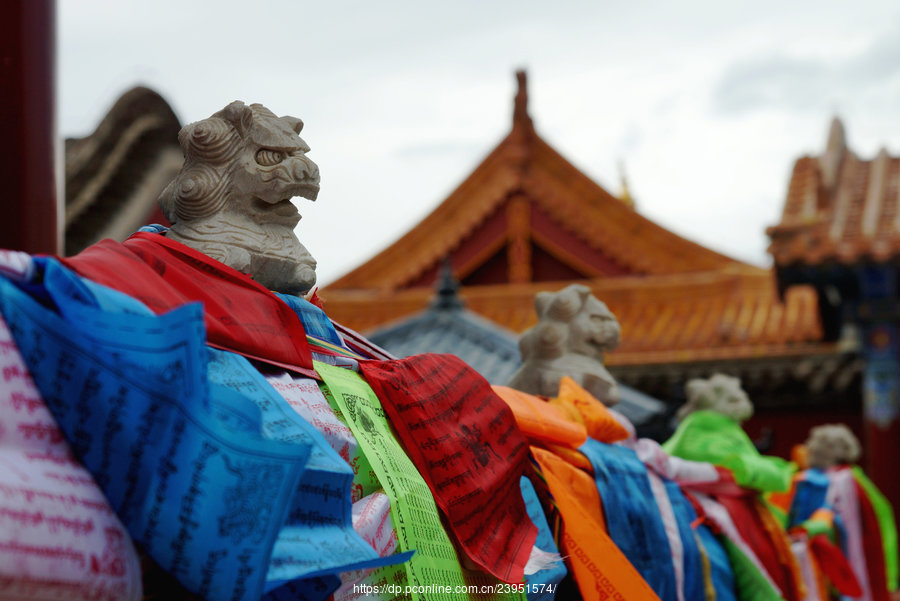 A scenic view of Huhehaote Dazhao