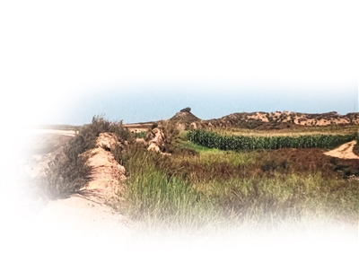 A scenic view of Huhehaote Fengzhouguchengyizhi
