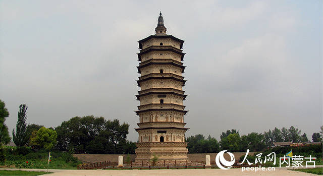 A scenic view of Huhehaote Fengzhouguchengyizhi
