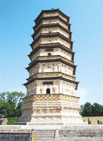 A scenic view of Huhehaote Fengzhouguchengyizhi