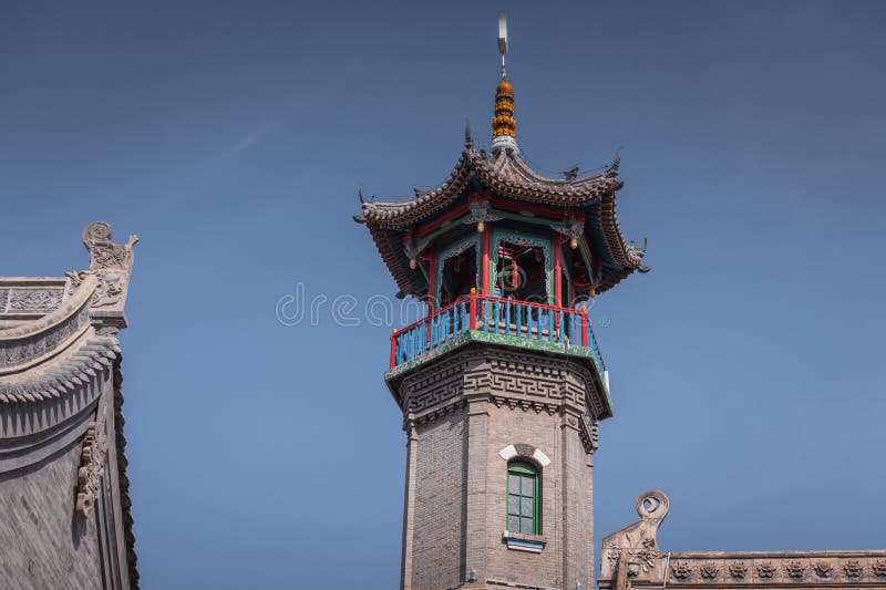 A scenic view of Huhehaote Qingzhendasi