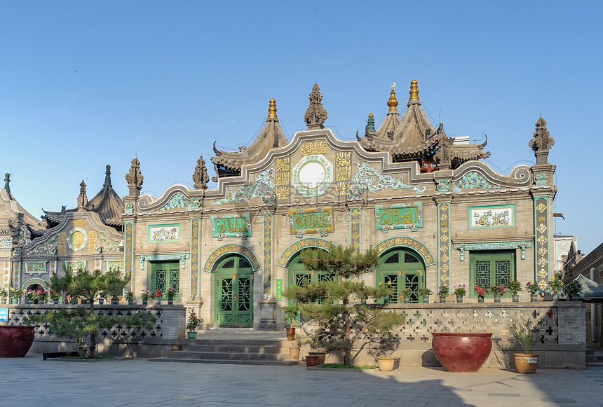 A scenic view of Huhehaote Qingzhendasi
