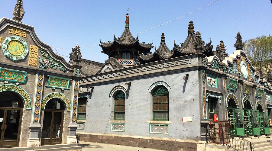 A scenic view of Huhehaote Qingzhendasi