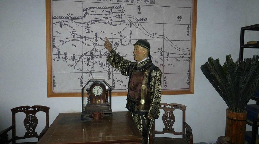 A scenic view of Huhehaote Suiyuanchengqiangjiangjunyashu