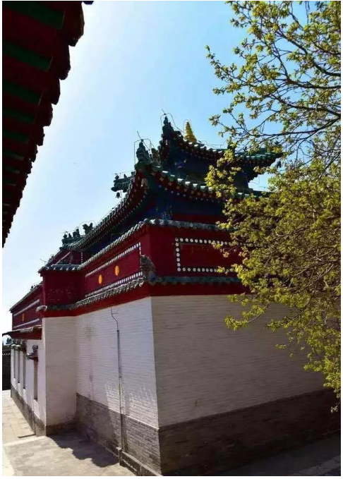 A scenic view of Huhehaote Wusutuzhao