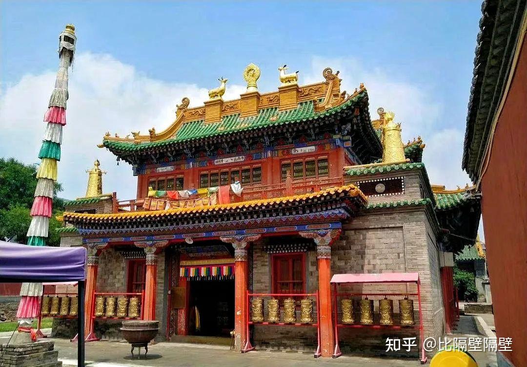 A scenic view of Huhehaote Xilituzhaojiamiao