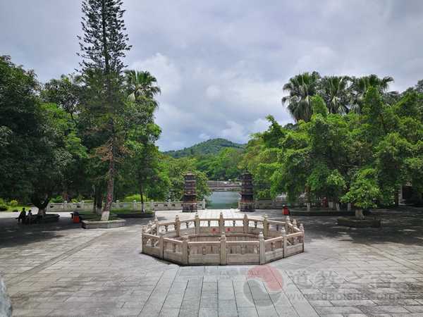 A scenic view of Huizhou Chongxu Guguan