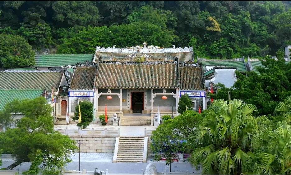A scenic view of Huizhou Chongxu Guguan