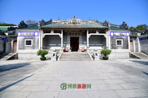 A scenic view of Huizhou Chongxu Guguan