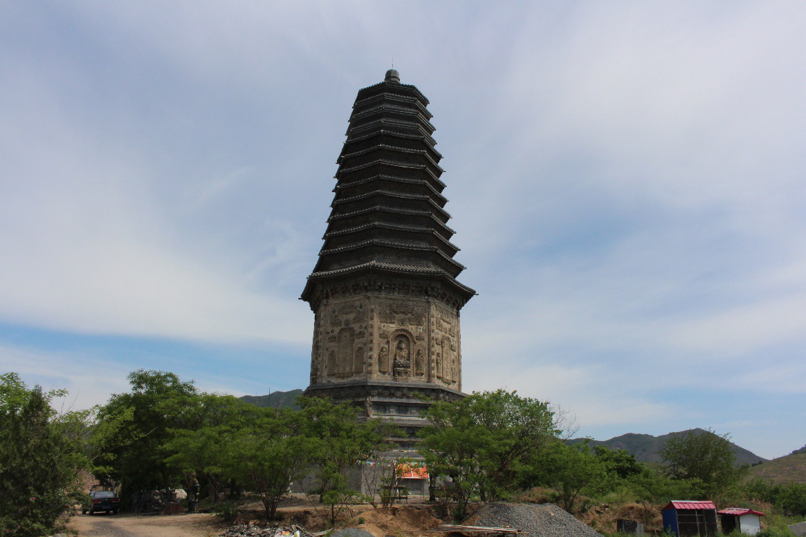 A scenic view of Huludao Baitayu Ta