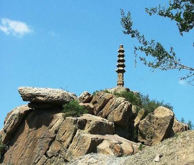 A scenic view of Huludao Shaguotun Yizhi